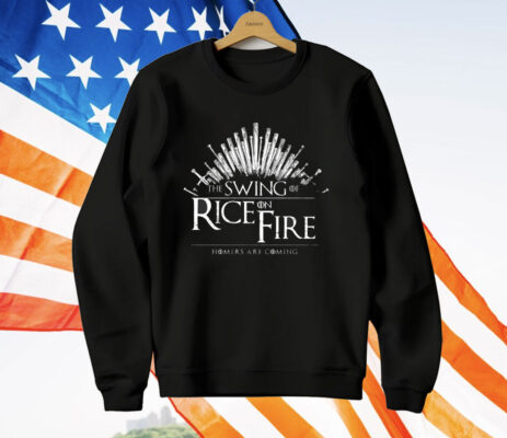 Ben Rice The Swing Of Rice On Fire Homers Are Coming T-Shirt