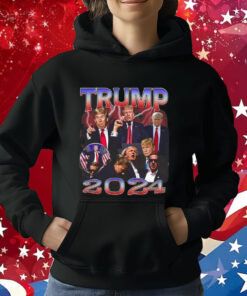 Trump 2024 Rap-Style Republican political T-Shirt