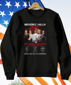 Beverly Hills Cop 40th Anniversary 1984-2024 Thank You For The Memories T-Shirt