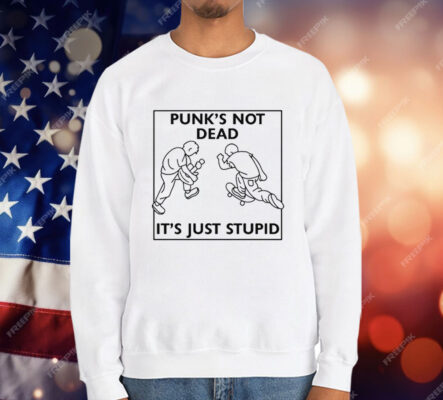 Punk's Not Dead It's Just Stupid T-Shirt