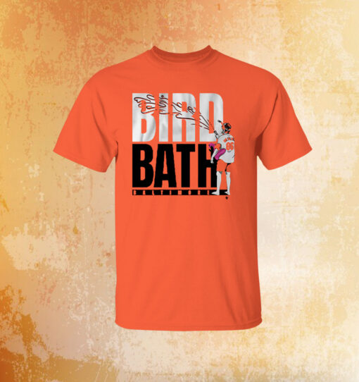 BALTIMORE BASEBALL MR. SPLASH BIRD BATH T-Shirt