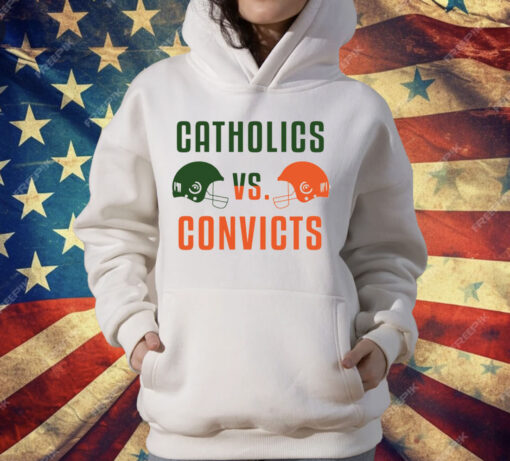 Catholics Vs Convicts T-Shirt