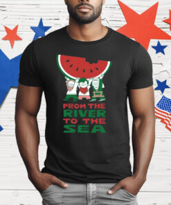 From The River To The Sea Watermelon T-Shirt