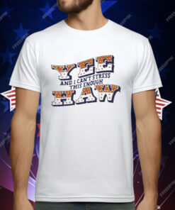 024 country now Yee Haw And I Can’t Stress This Enough T-Shirt