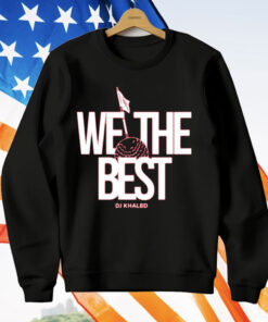 We The Best Red Golf Ball Shirt