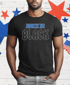 Back in Black DET T-Shirt