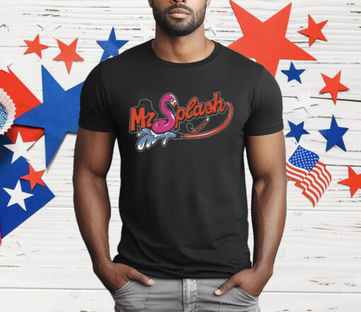 Baltimore Baseball Mr Splash Text T-Shirt