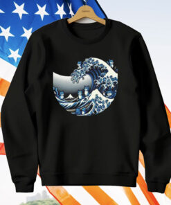 Blue Wave Cat For Kamala T-Shirt