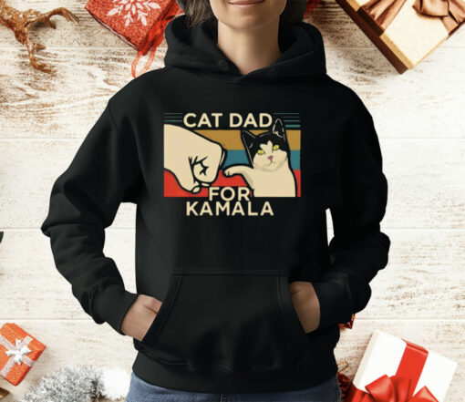 Cat Dad For Kamala T-Shirt