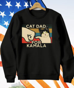 Cat Dad For Kamala T-Shirt