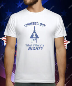 Ciphertology What If They’re Right T-Shirt