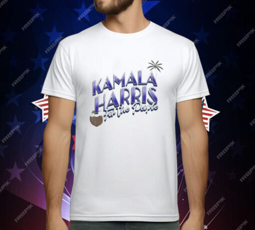 Coconut Kamala Harris For The People T-Shirt