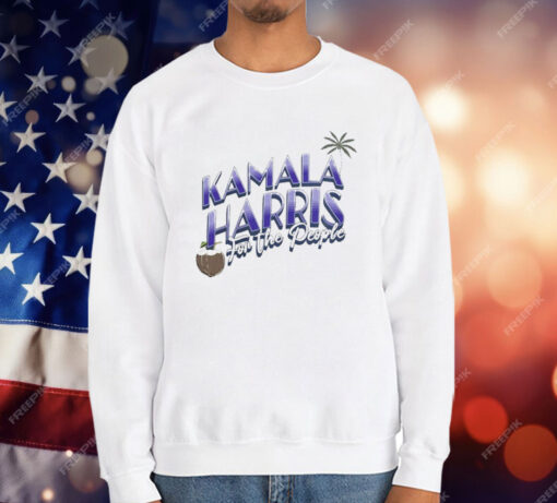 Coconut Kamala Harris For The People T-Shirt