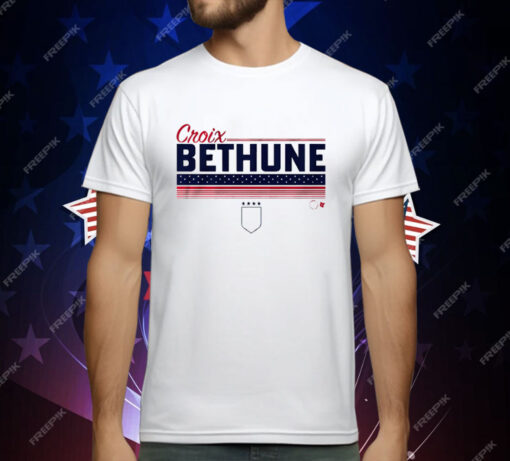 Croix Bethune Stripe USWNTPA T-Shirt