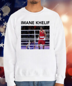 Derek Brunson Imane Khelif T-Shirt