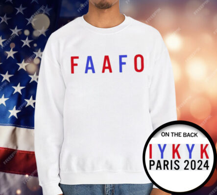 Faafo Iykyk Paris 2024 T-Shirt