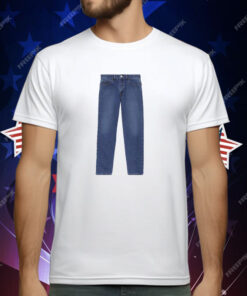 Funny Jeans On T-Shirt