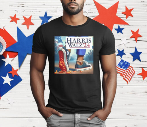 Harris Walz Landslide 2024 T-Shirt