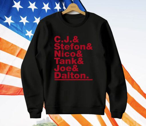 Houston Football C.J Stefon Nico Tank Joe Dalton T-Shirt