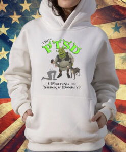 I Have PTSD Praying To Shrek And Donkey T-Shirt