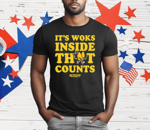 It’s Woks Inside That Counts Retrokid T-Shirt