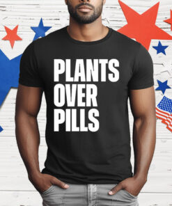 John Salley Plants Over Pills T-Shirt