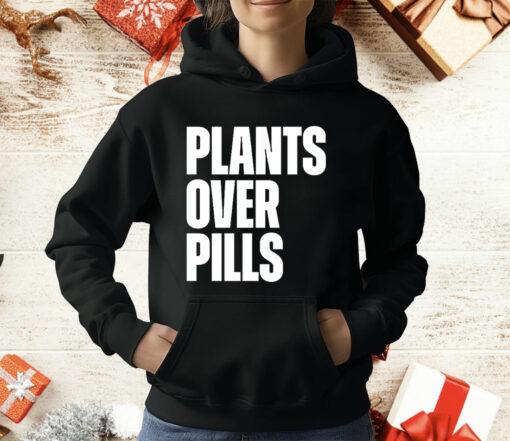 John Salley Plants Over Pills T-Shirt