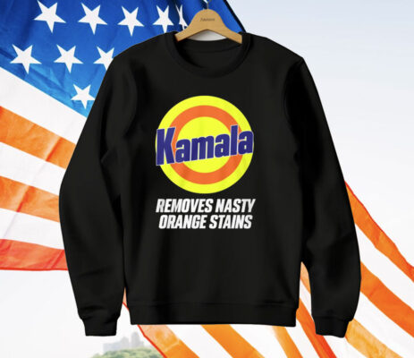 Kamala Removes Nasty Orange Stains T-Shirt