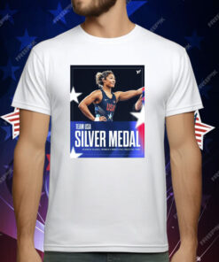 Kennedy Blades Team USA Silver Medal Women’s Wrestling Freestyle 76kg Olympic Paris 2024 T-Shirt