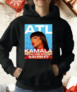 Megan Thee Stallion Set To Perform In Atlanta For Kamala Harris 6 30 PM ET T-Shirt