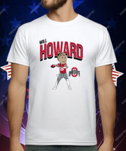 Ohio State Football Will Howard T-Shirt