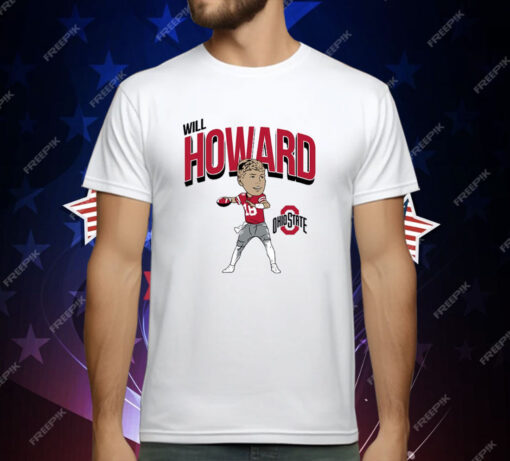 Ohio State Football Will Howard T-Shirt