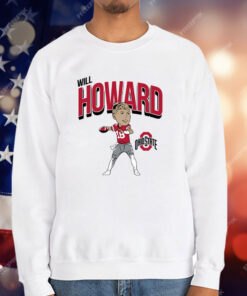 Ohio State Football Will Howard T-Shirt