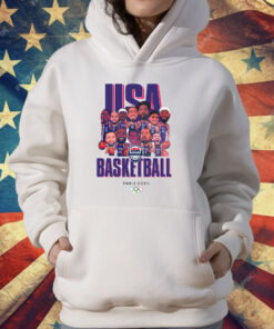 Olympic Paris 2024 Team USA Men’s Basketball Champions T-Shirt