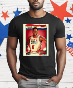 Patrick Ewing 1992 USA Basketball Dream Team Poster Painting T-Shirt