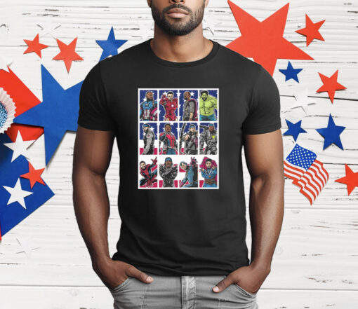 Pick Your Avenger USA Basketball Olympic Paris 2024 T-Shirt