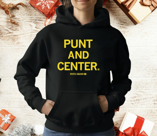 Punt and Center T-Shirt