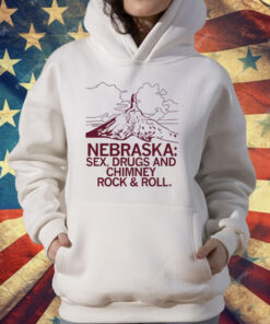 Nebraska Sex Drugs and Chimney Rock T-Shirt