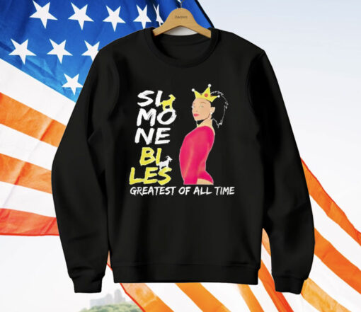 Simone Biles Greatest Of All Time GOAT Olympic T-Shirt