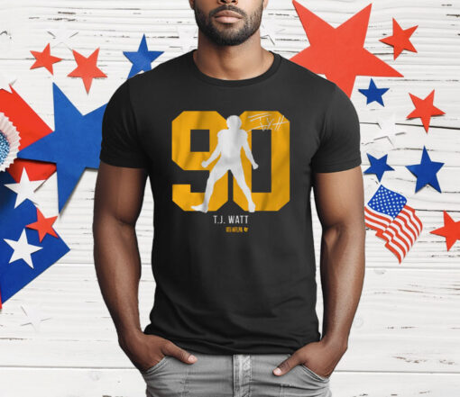 T.J. Watt Action Number Silo T-Shirt