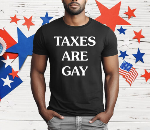 Taxes Are Gay T-Shirt