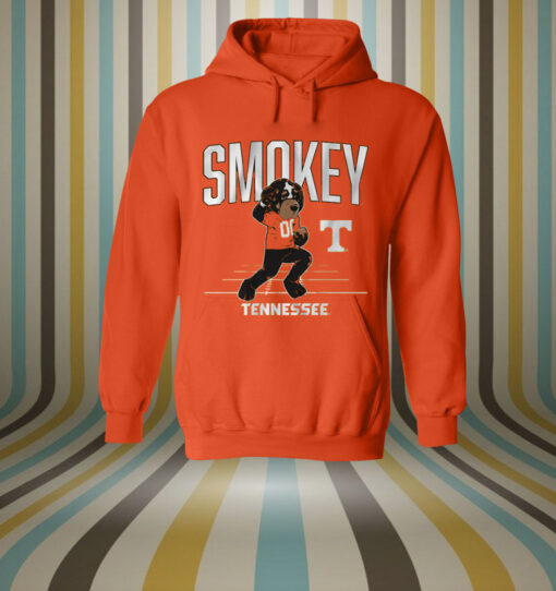 Tennessee Vols Football Smokey Mascot T-Shirt