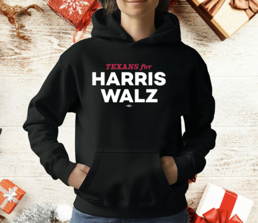 Texas Democratic Party Texans For Harris Walz T-Shirt