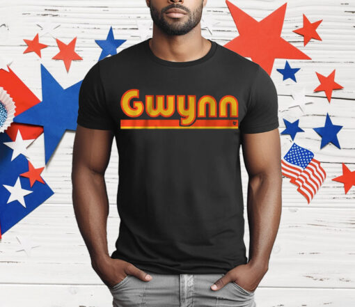 Tony Gwynn Jr Team Name Text T-Shirt