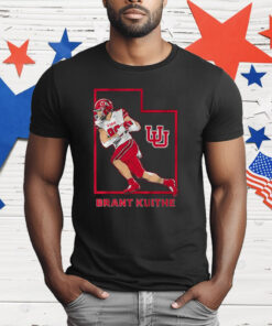 Utah Football Brant Kuithe State Star T-Shirt