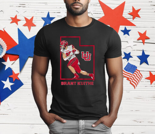 Utah Football Brant Kuithe State Star T-Shirt