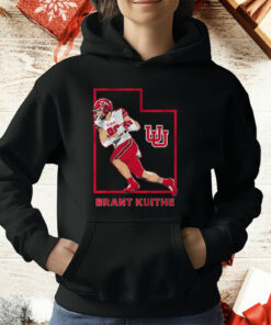 Utah Football Brant Kuithe State Star T-Shirt