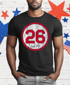 Wade Boggs Number Circle T-Shirt