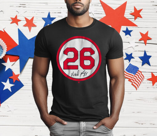 Wade Boggs Number Circle T-Shirt