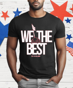 We The Best Red Golf Ball Shirt